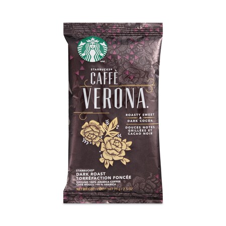 Starbucks Coffee, Caffe Verona, 2.7 oz Packet, PK72, 72PK 12411956